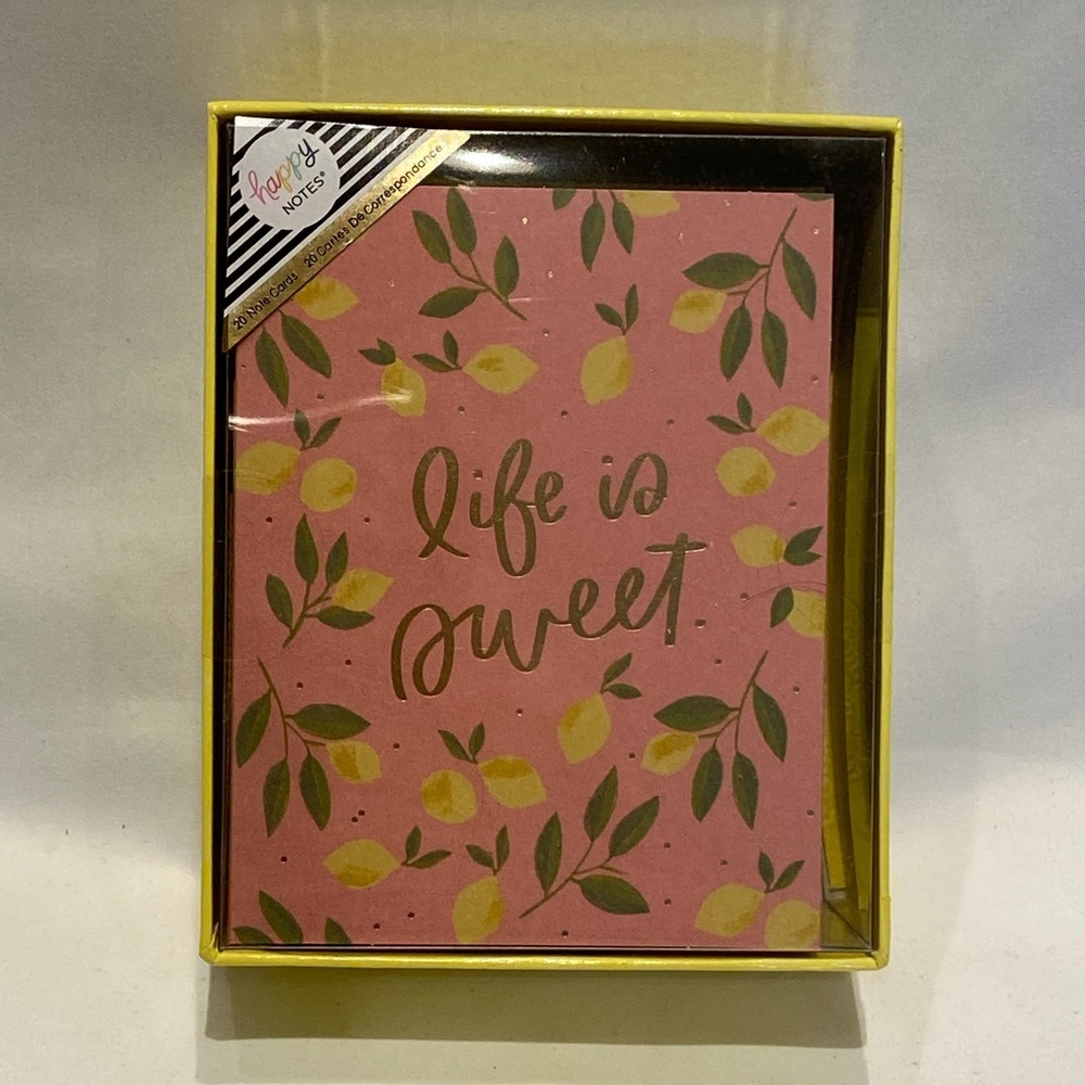 Happy Planner x Marabou Design Sweet Florals Note Cards, New - Picture 2 of 4